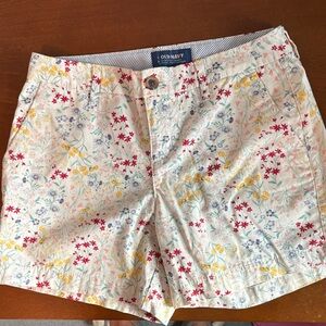 Old Navy Women’s Floral Multi-Color  “everyday shorts” Size 0